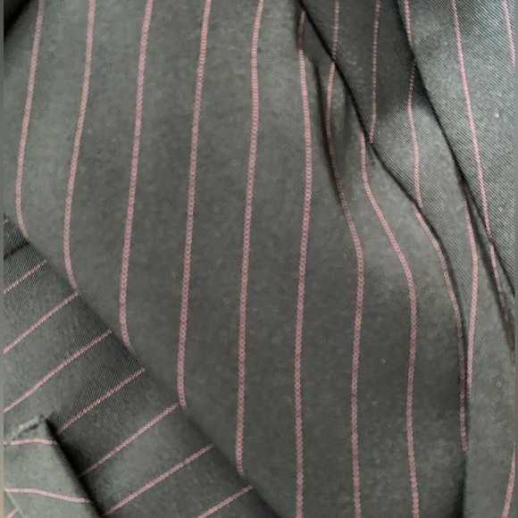 JESSICA Petite Vintage pin-stripped black pink two piece corset top blazer - Picture 8 of 11